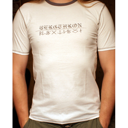 Bergthron - Runen Slim -Shirt weiß Bergthron - Runen Slim -Shirt weiß